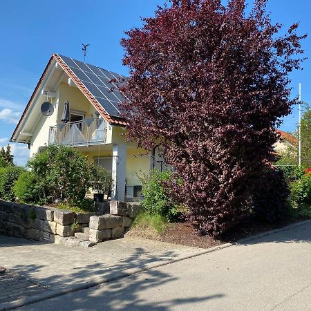 Ferienwohnung Messmer Mit Terrasse Heiligenberg Luaran gambar