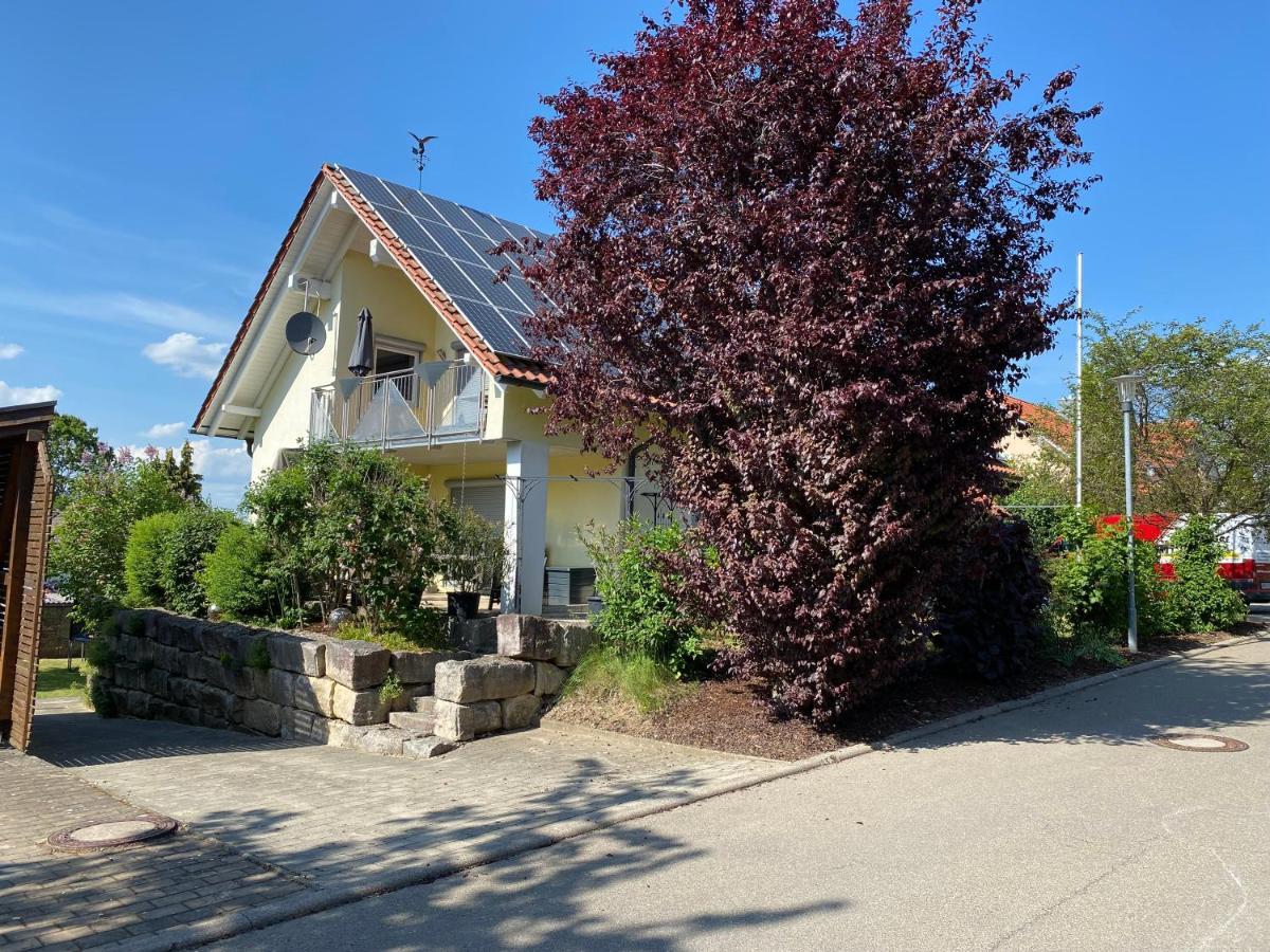 Ferienwohnung Messmer Mit Terrasse Heiligenberg Luaran gambar
